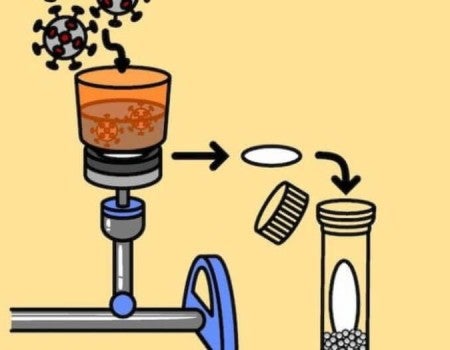 Wastewater testing illustration